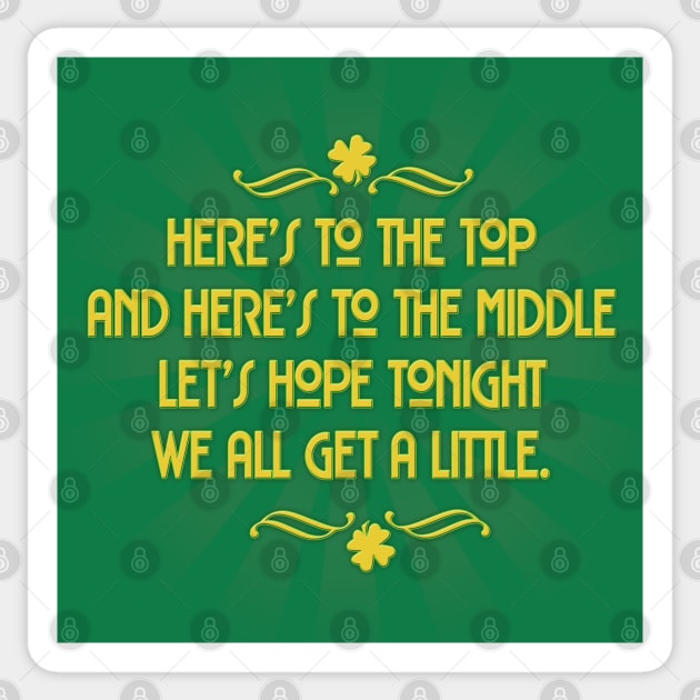 Irish quote Sticker by richhwalsh